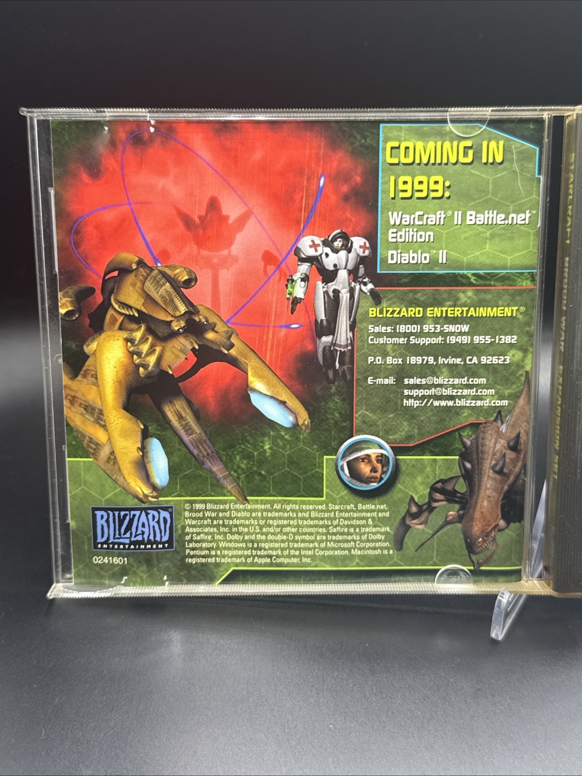 StarCraft & Brood War Expansion Set (PC, 1998)