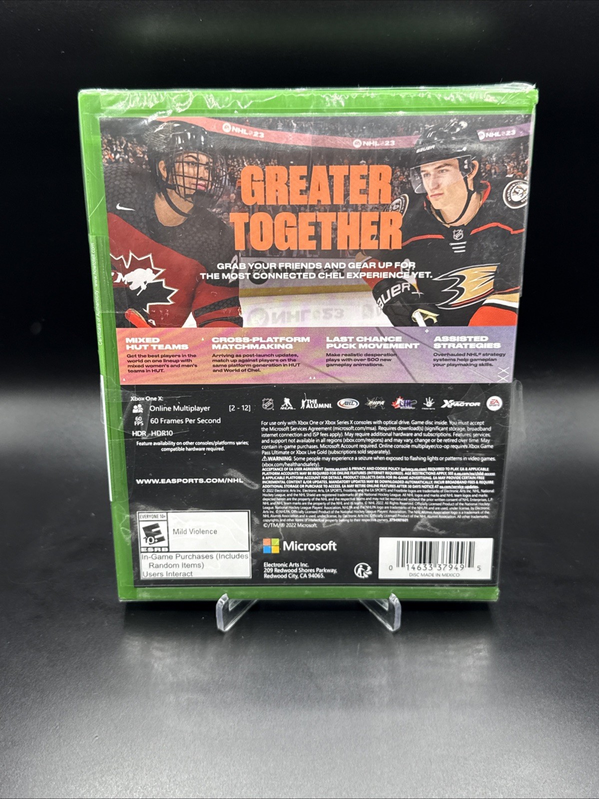 NHL 23 - Microsoft Xbox One NEW FACTORY SEALED! FREE SHIPPING!