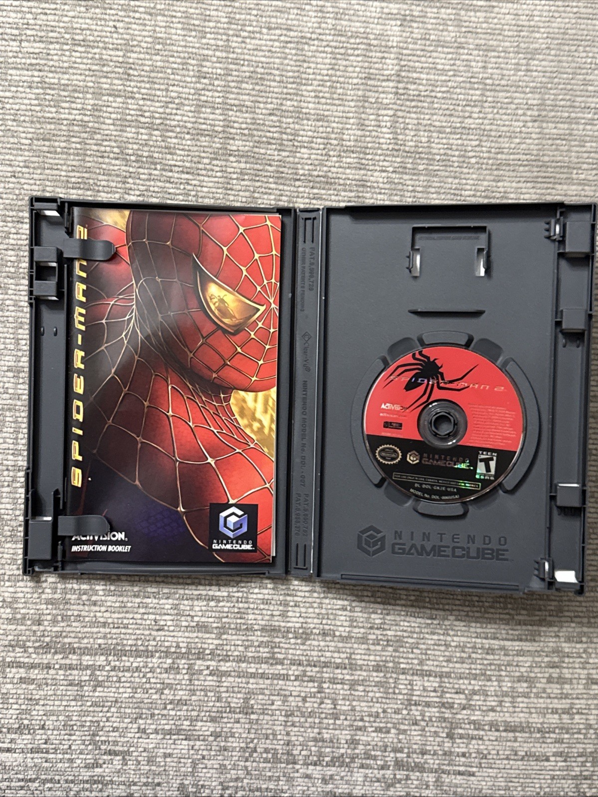 Spider-Man 2 (Nintendo GameCube, 2004) Tested CIB With Official Strategy Guide