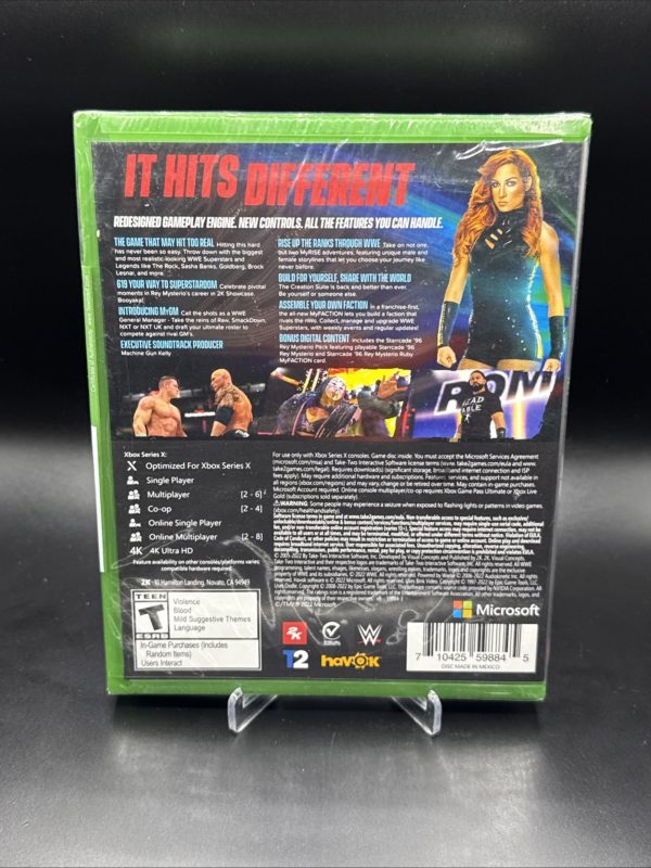 WWE 2K22 (Microsoft Xbox Series X, 2022) Wrestling - 2K Games - New Sealed