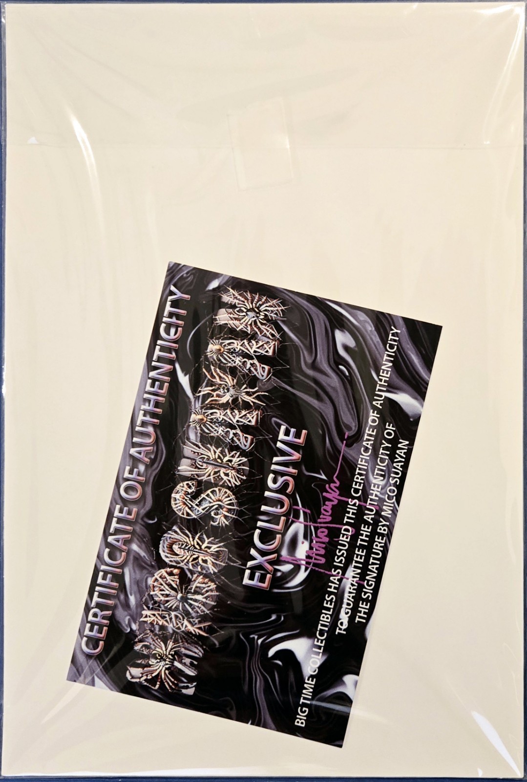 AMAZING SPIDER-MAN #1 SIGNED BY MICO SUAYAN C2E2 VIRGIN SECRET DROP LTD 500