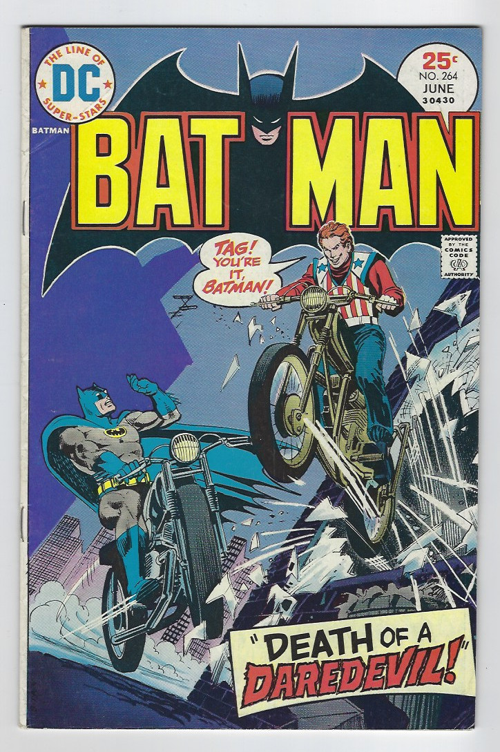 Batman #264 Cover Art by Dick Giordano! Swan/Colletta Art! DC Comics 1975 VF