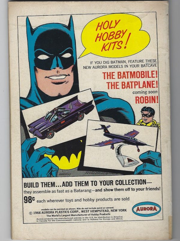 Batman #185 VG+/F 80 Page Giant, DC Comics 10/66