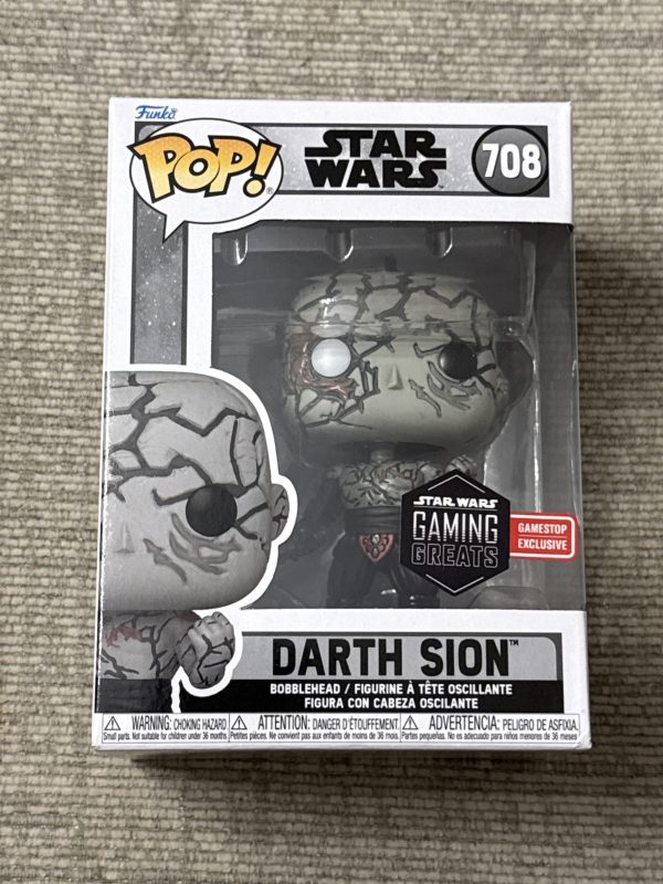 Funko Pop! Darth Sion #708 - Star Wars Gaming Greats - GameStop Exclusive - NIB