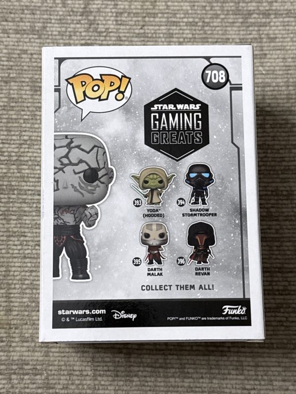 Funko Pop! Darth Sion #708 - Star Wars Gaming Greats - GameStop Exclusive - NIB