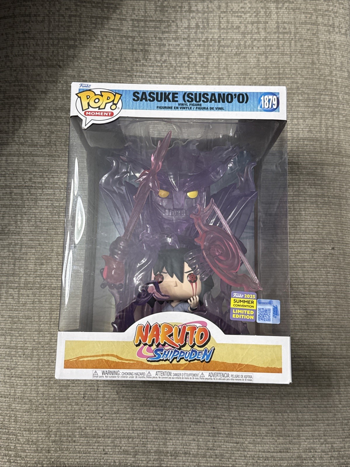 Funko POP! Moment: Sasuke (Susano'o) #1879 - 2025 SDCC Exclusive LARGE - Naruto