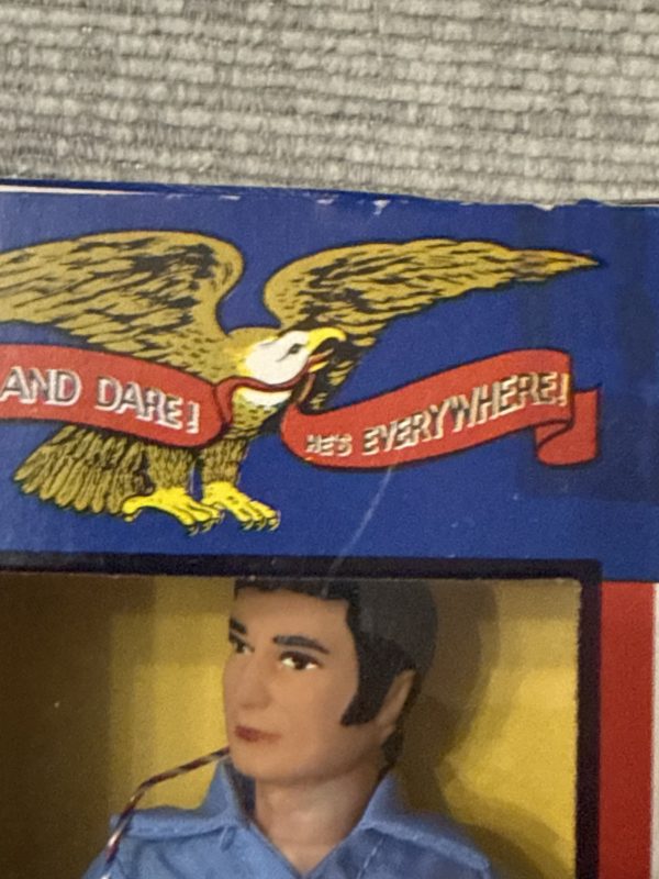 1971 MEGO ACTION JACKSON 8" FIGURE NEW IN BOX w/ included tattoos