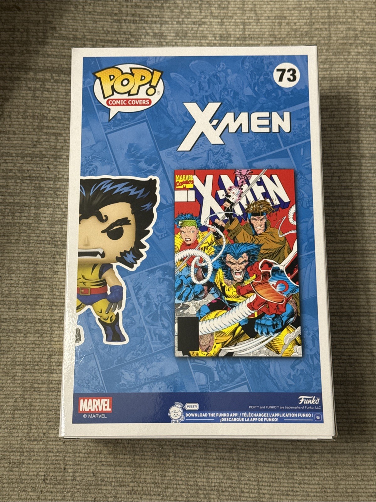FUNKO POP COMIC COVERS MARVEL X MEN #73 Wolverine New Mint