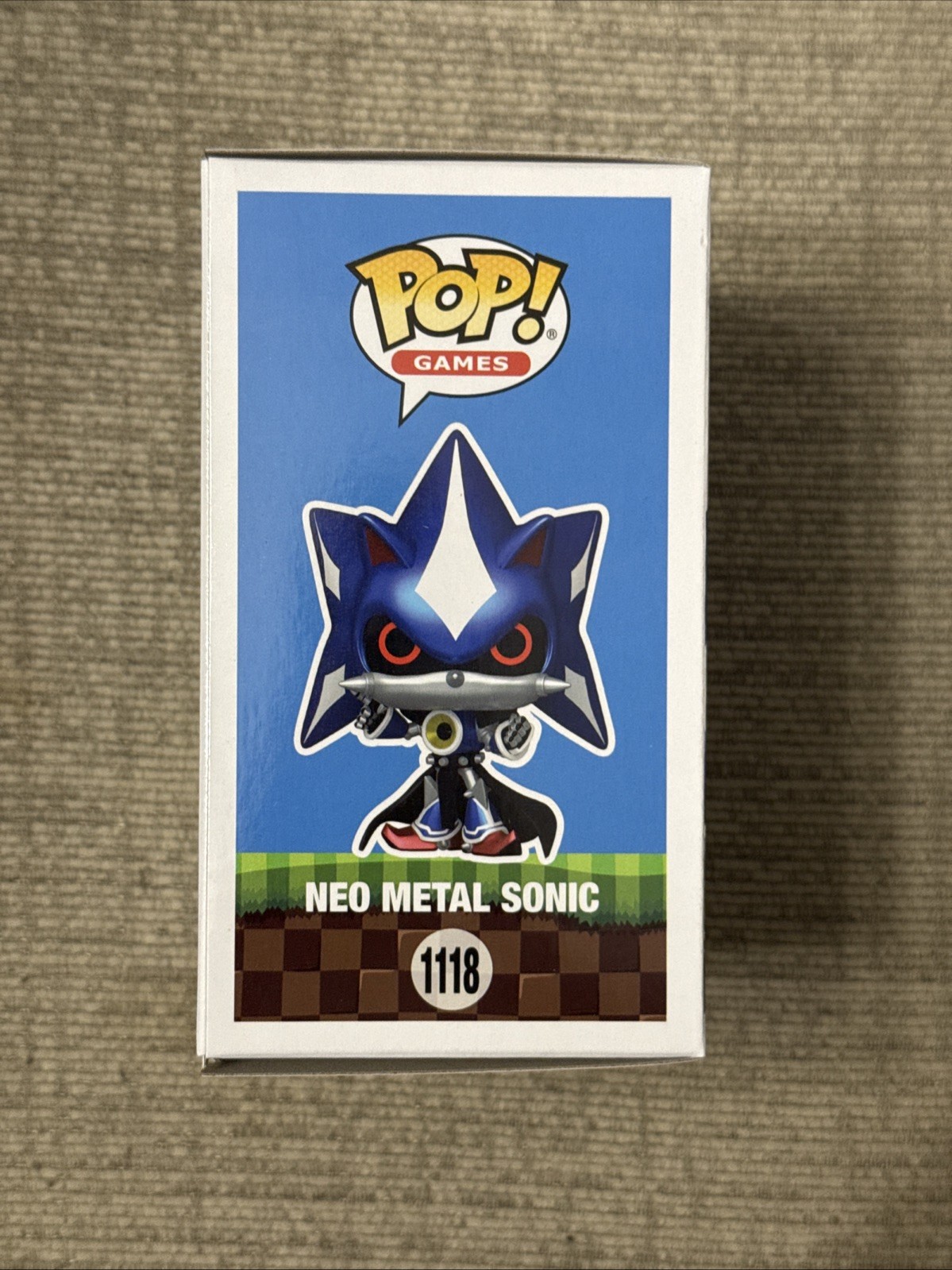 Funko Pop! Games Sonic The Hedgehog Neo Metal Sonic Collectable Vinyl Figure