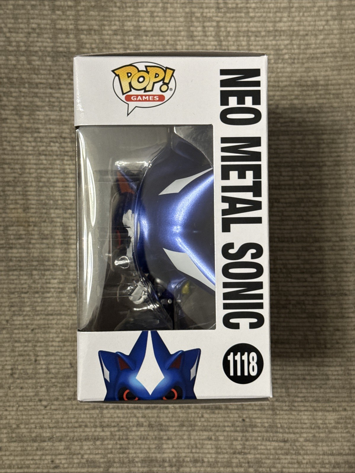 Funko Pop! Games Sonic The Hedgehog Neo Metal Sonic Collectable Vinyl Figure