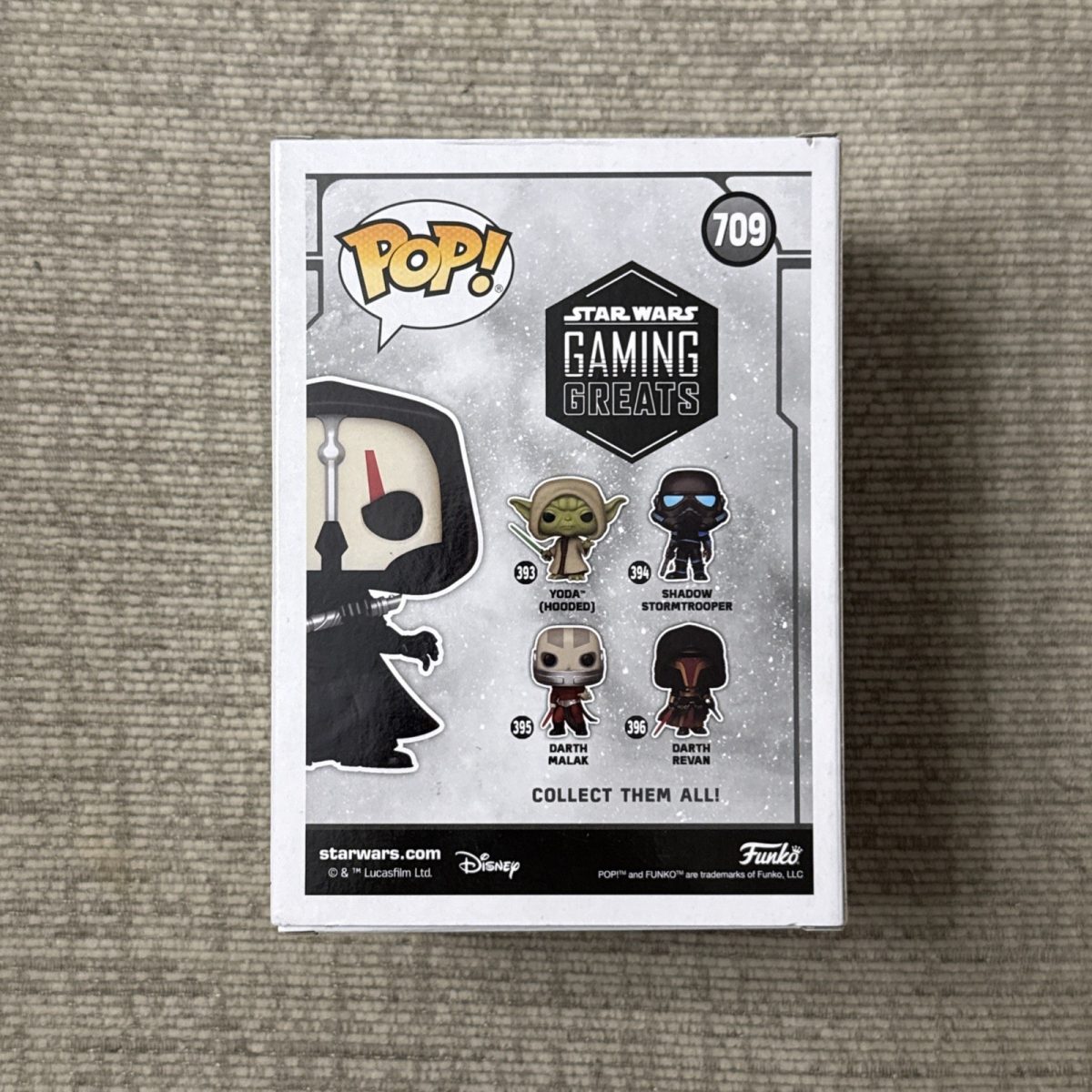 Funko Pop! DARTH NIHILUS (Legends) #709 Star Wars GameStop Exclusive
