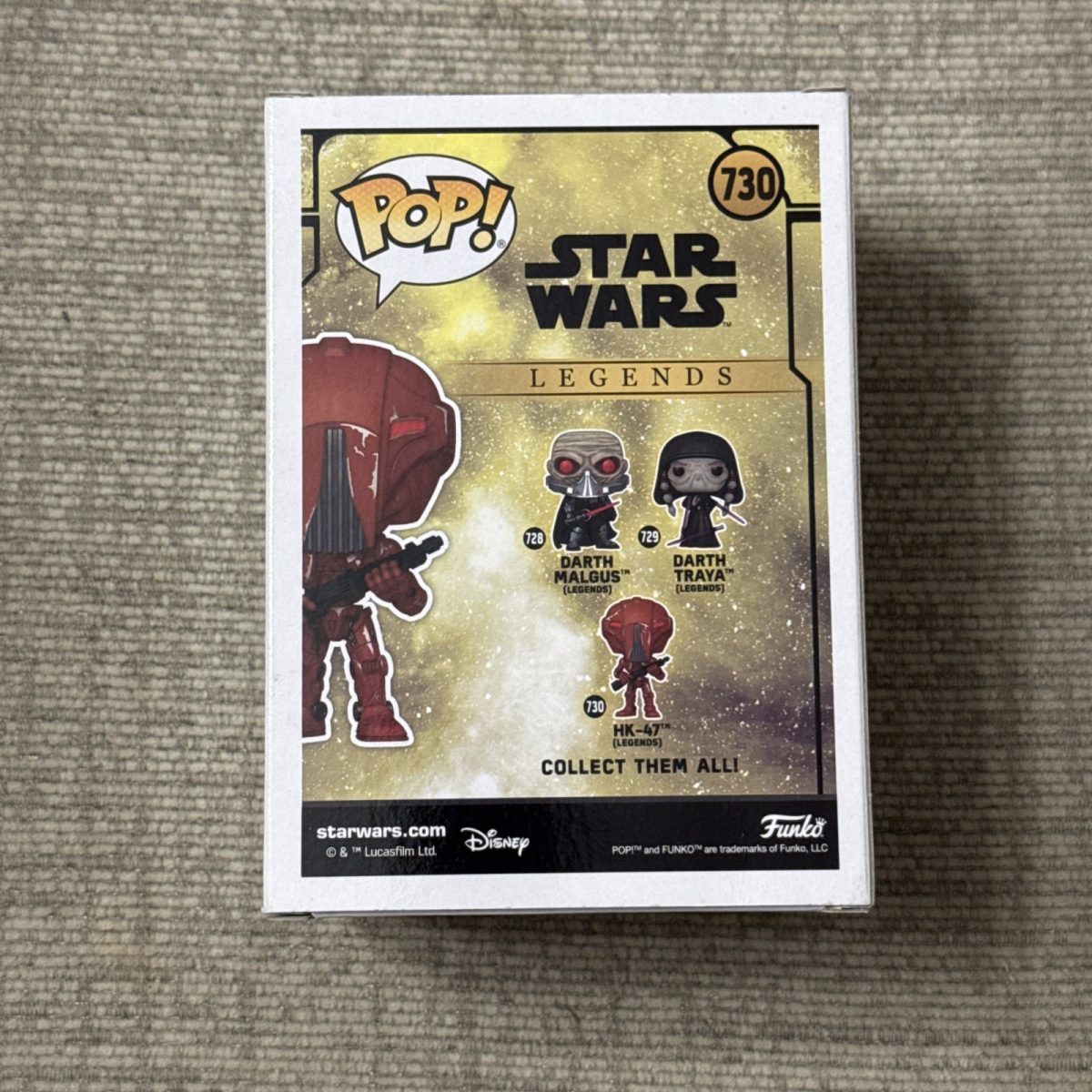 HK-47 Funko Pop! #730 Star Wars Legends Game Stop Exclusive Figure