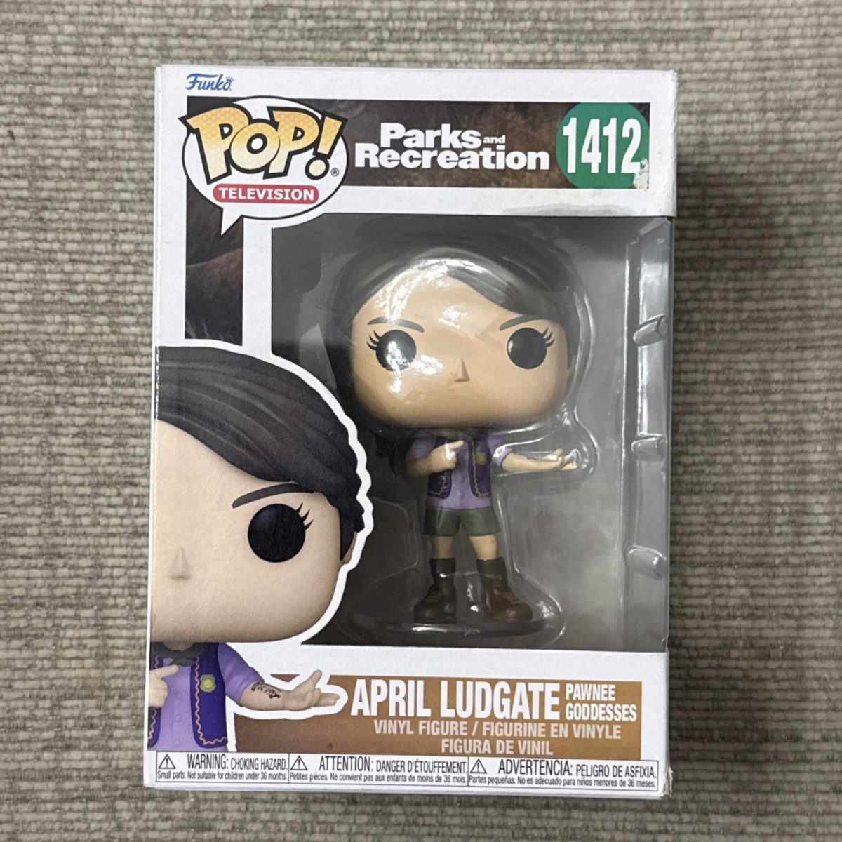 Funko Pop! TV: Parks and Recreation - April Ludgate Pawnee Goddesses FAST SHIP