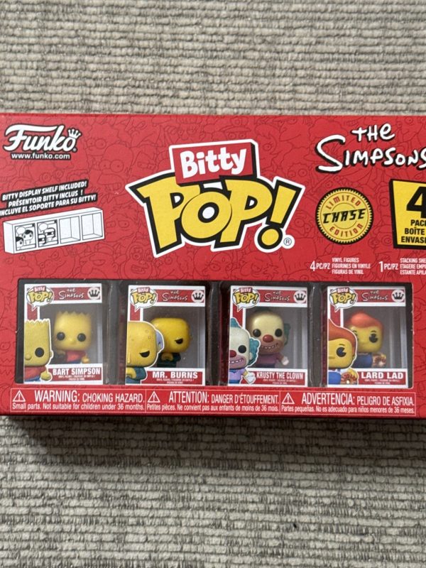 Funko Bitty Pop!: The Simpsons - Bitty Pop! 4-Pack Series 1 Lard Lad LTD. CHASE