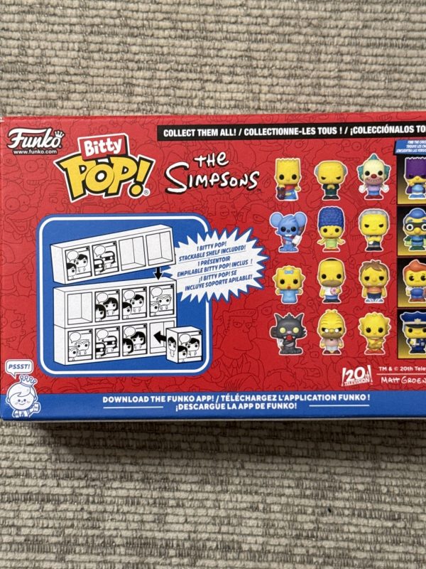 Funko Bitty Pop!: The Simpsons - Bitty Pop! 4-Pack Series 1 Lard Lad LTD. CHASE