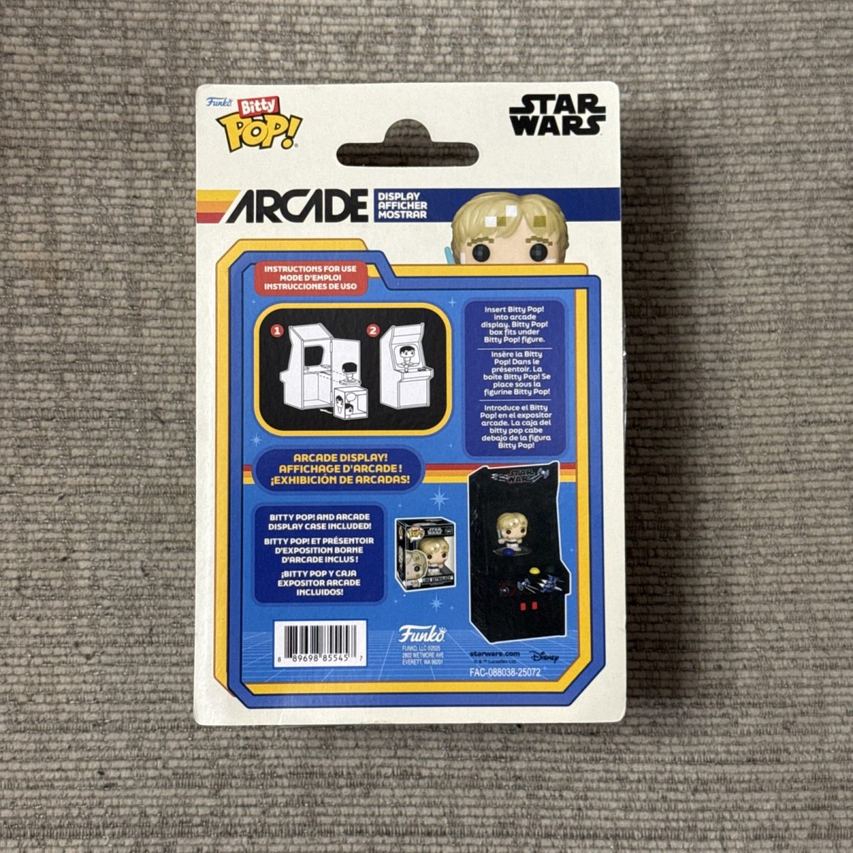 Funko Bitty Pop Arcade Star Wars Luke Skywalker