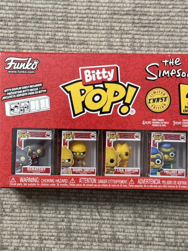 Funko Bitty Pop! The Simpsons 4-Pack Fallout Boy 1/6 Chase