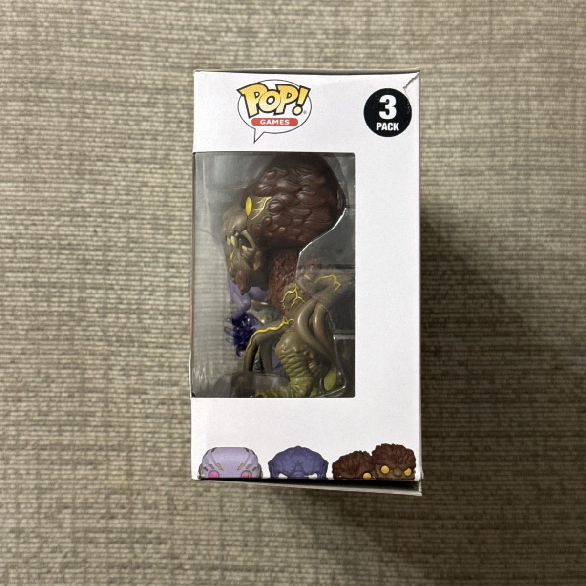 Funko Pop! Games Dungeons & Dragons Vecna, Mind Flayer, Demogorgon 3-Pack