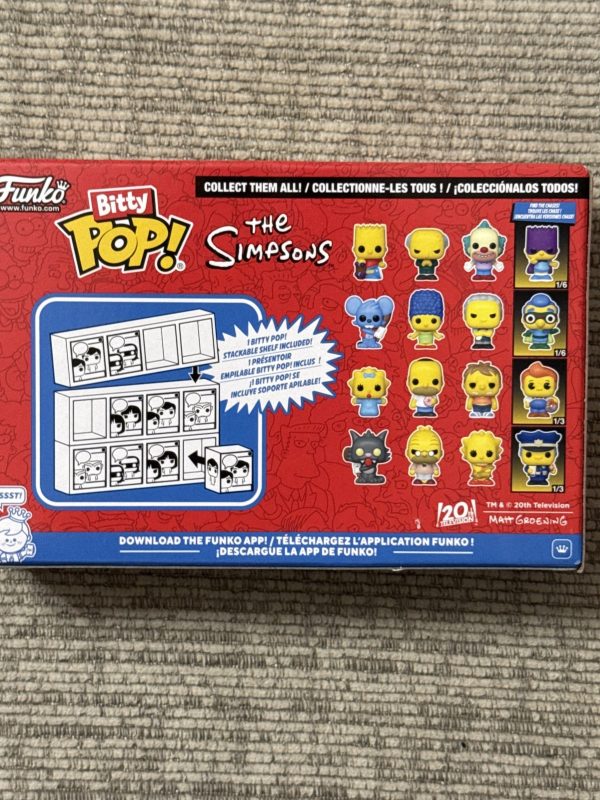 Funko Bitty Pop!: The Simpsons - Bitty Pop! 4-Pack Lard Lad Limited Chase Pack