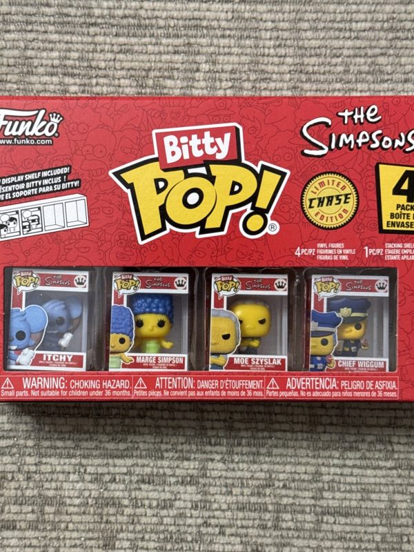 Funko Bitty Pop!: The Simpsons - Bitty Pop! 4-Pack Chief Wiggins Limited Chase