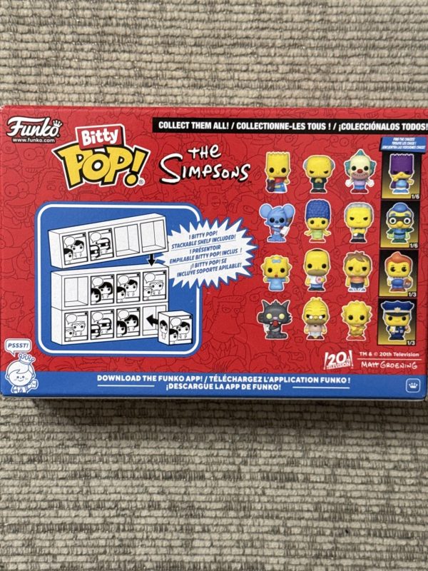 Funko Bitty Pop!: The Simpsons - Bitty Pop! 4-Pack Chief Wiggins Limited Chase