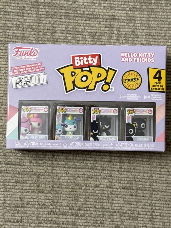 Sanrio Hello Kitty and Friends My Melody Funko Bitty Pop! 4-Pack Chococat Chase