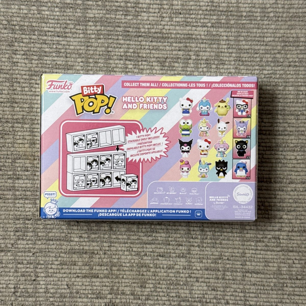 Sanrio Hello Kitty and Friends My Melody Funko Bitty Pop! 4-Pack Chococat Chase