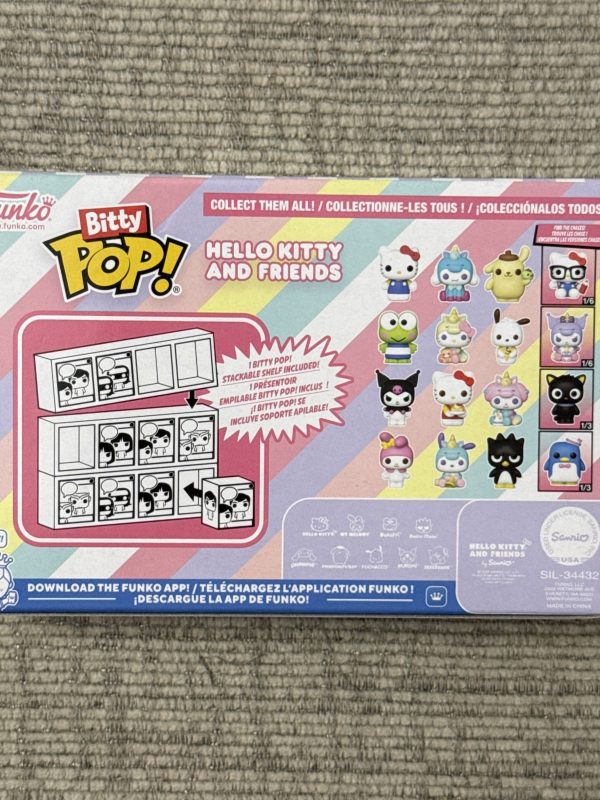 Sanrio Hello Kitty and Friends Kuromi Funko Bitty Pop! 4-Pack Tuxedosam Chase