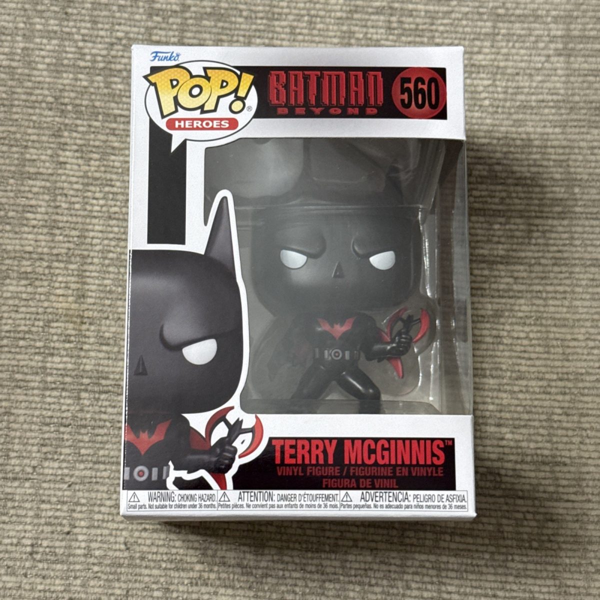 NEW | Batman Beyond Terry McGinnis Funko Pop! Vinyl Figure #560