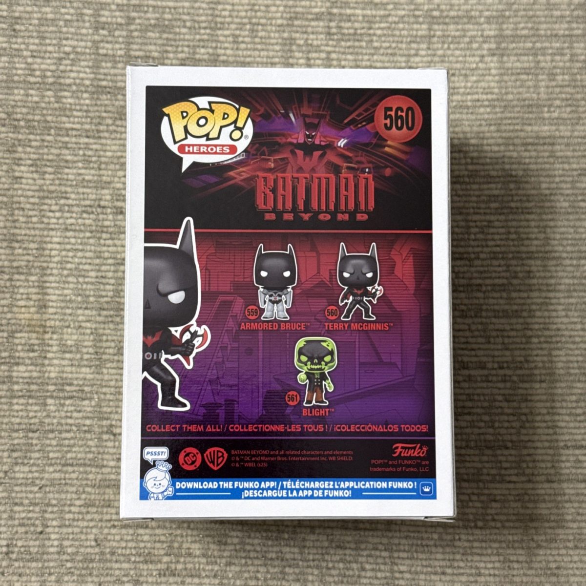NEW | Batman Beyond Terry McGinnis Funko Pop! Vinyl Figure #560