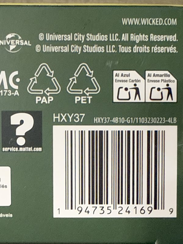 Mattel Wicked Movie Glinda DELUXE Doll MISPRINT ERROR BOX URL 2024 SHIPS NOW! ✅