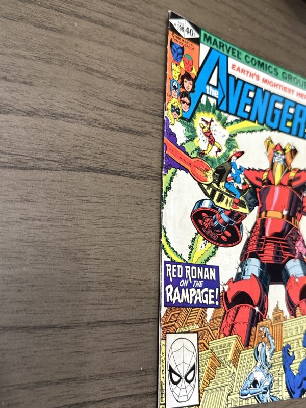Avengers #198 (1980) George Perez art Red Ronan FN/VF range