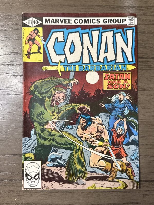 CONAN THE BARBARIAN # 113 FINE MARVEL 1980 JOHN BUSCEMA ROY THOMAS ERNIE CHAN