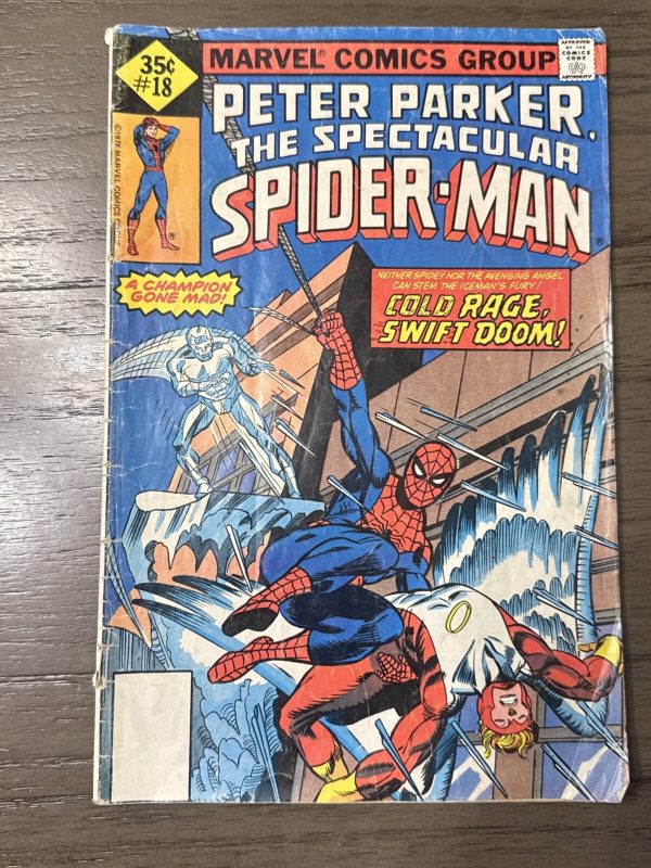 The Spectacular Spider-Man #18 (1978) Comic Book Marvel Comics