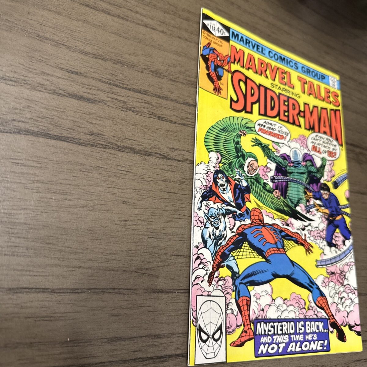 Marvel Tales #118 comic book 1980 starring Amazing Spider-Man vs. Mysterio NM