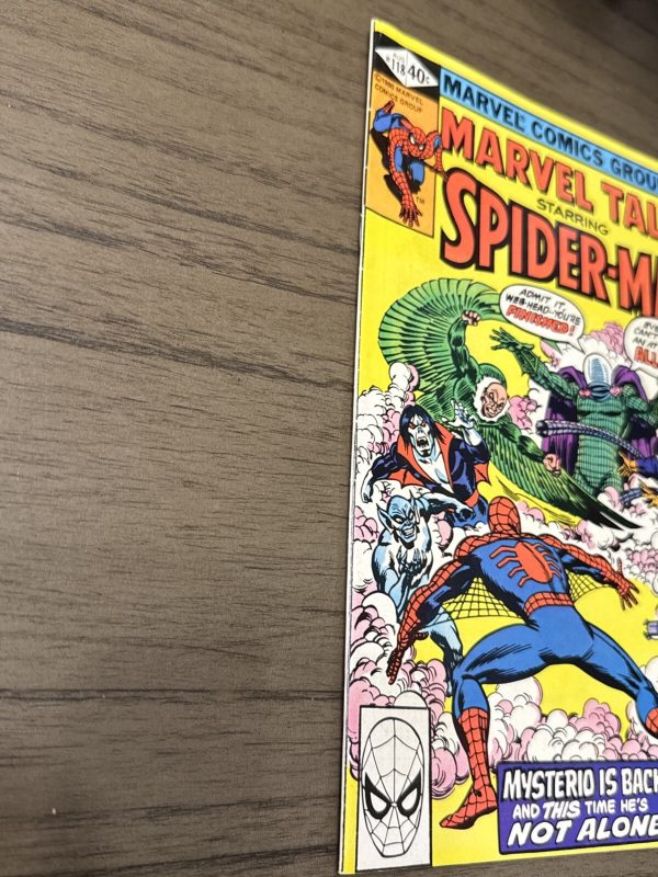 Marvel Tales #118 comic book 1980 starring Amazing Spider-Man vs. Mysterio NM