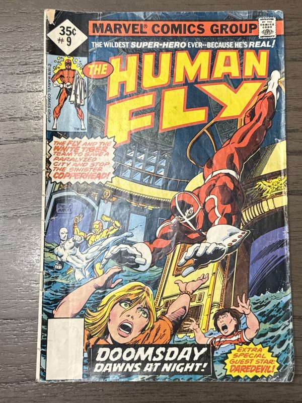 The Human Fly #9, FVF Daredevil Appearance Marvel Comics