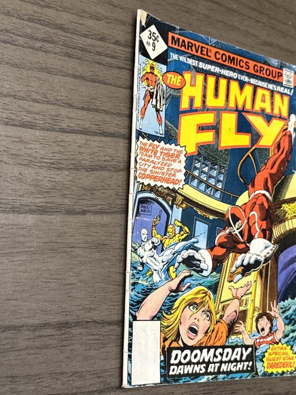 The Human Fly #9, FVF Daredevil Appearance Marvel Comics