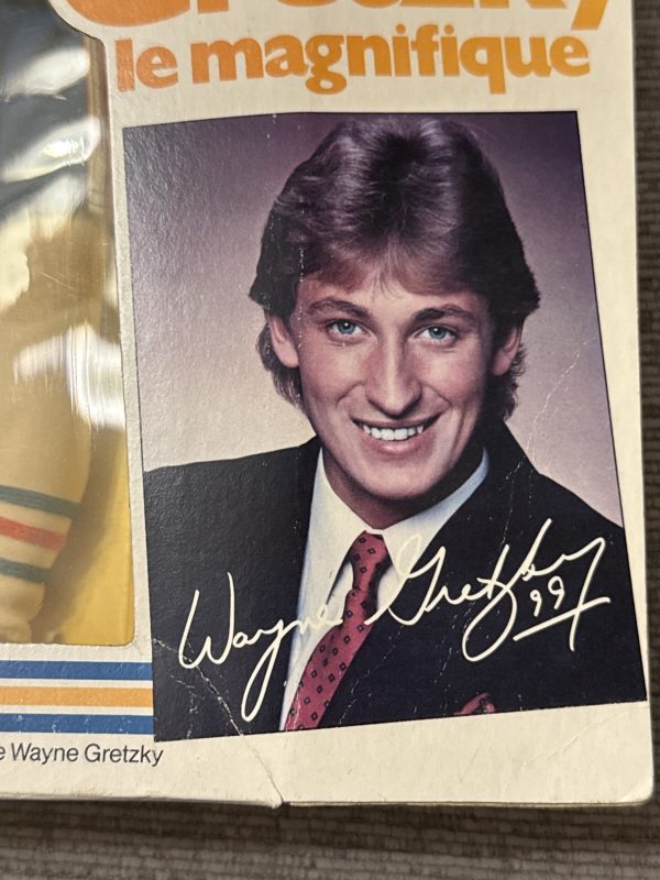 1983 Wayne Gretzky Mattel The Great Gretzky Doll Edmonton Oilers - Unopened