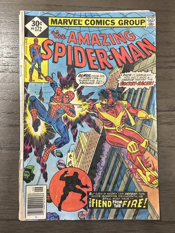 The Amazing Spider-Man #172 (1977)First Appearance: Rocket Racer🔑