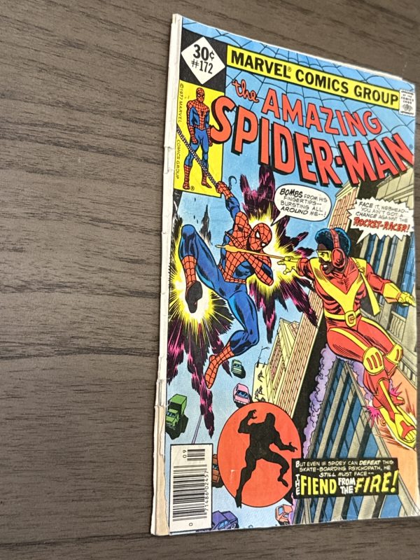 The Amazing Spider-Man #172 (1977)First Appearance: Rocket Racer🔑