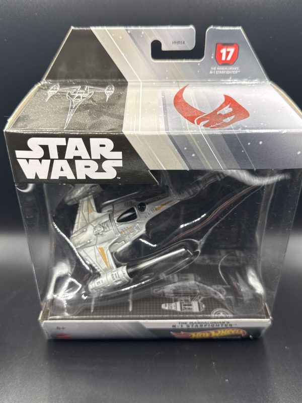 2023 Hot Wheels Star Wars Diecast Ship #17 MANDALORIAN N-1 STARFIGHTER