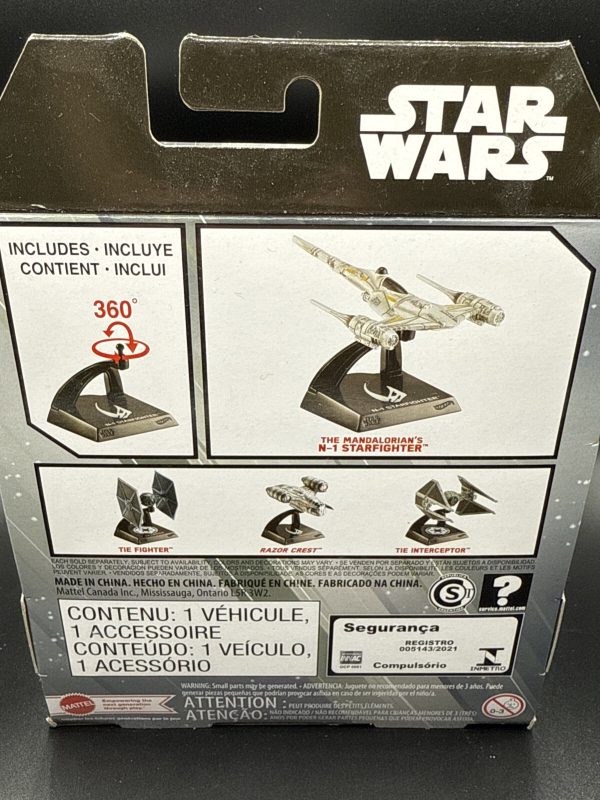 2023 Hot Wheels Star Wars Diecast Ship #17 MANDALORIAN N-1 STARFIGHTER