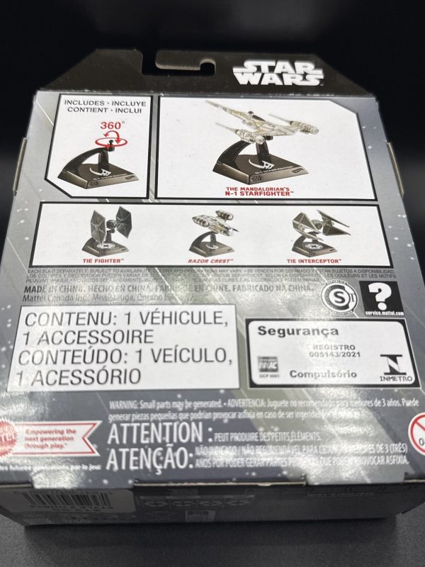 2023 Hot Wheels Star Wars Diecast Ship #17 MANDALORIAN N-1 STARFIGHTER