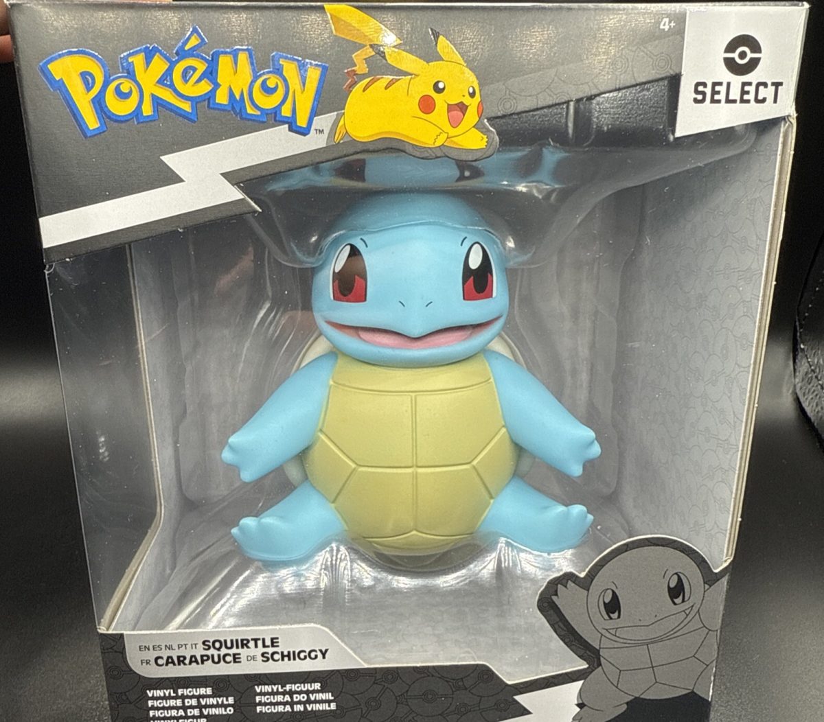 Pokemon Squirtle 4" Vinyl Figure 2024 Jazwares Select Series 2 NEW SEALED