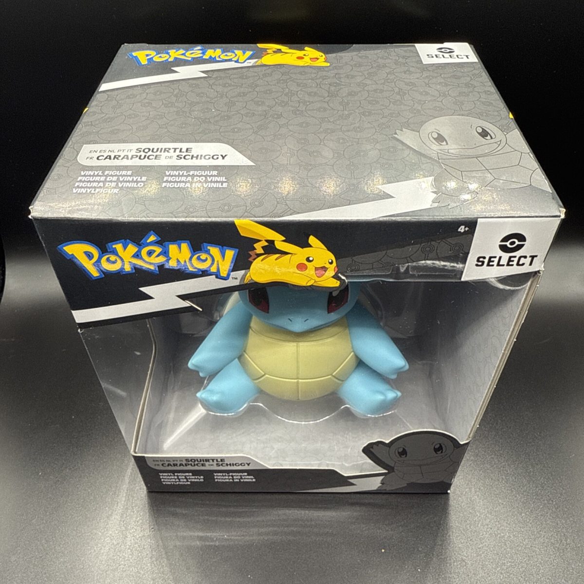 Pokemon Squirtle 4" Vinyl Figure 2024 Jazwares Select Series 2 NEW SEALED