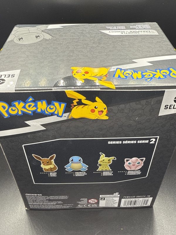 Pokemon Squirtle 4" Vinyl Figure 2024 Jazwares Select Series 2 NEW SEALED