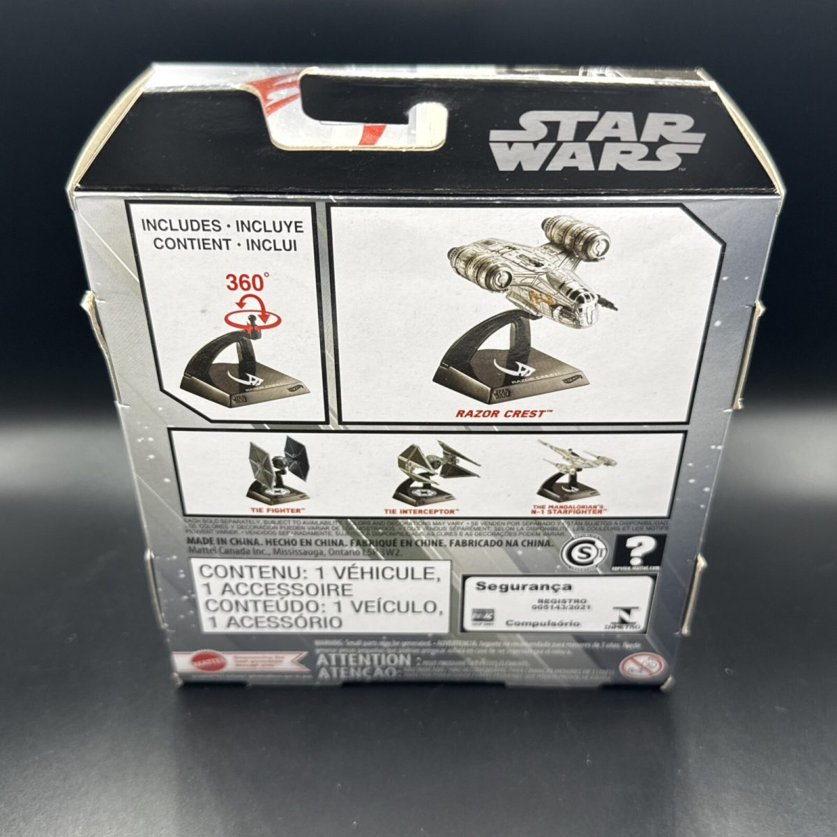 Hot Wheels Star Wars Starships Select Razor Crest 04