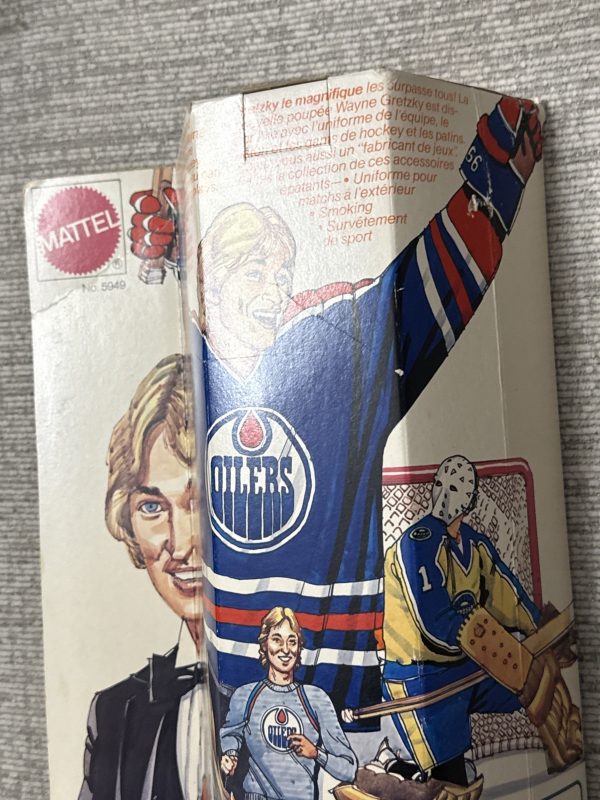 1983 Wayne Gretzky Mattel The Great Gretzky Doll Edmonton Oilers - Unopened