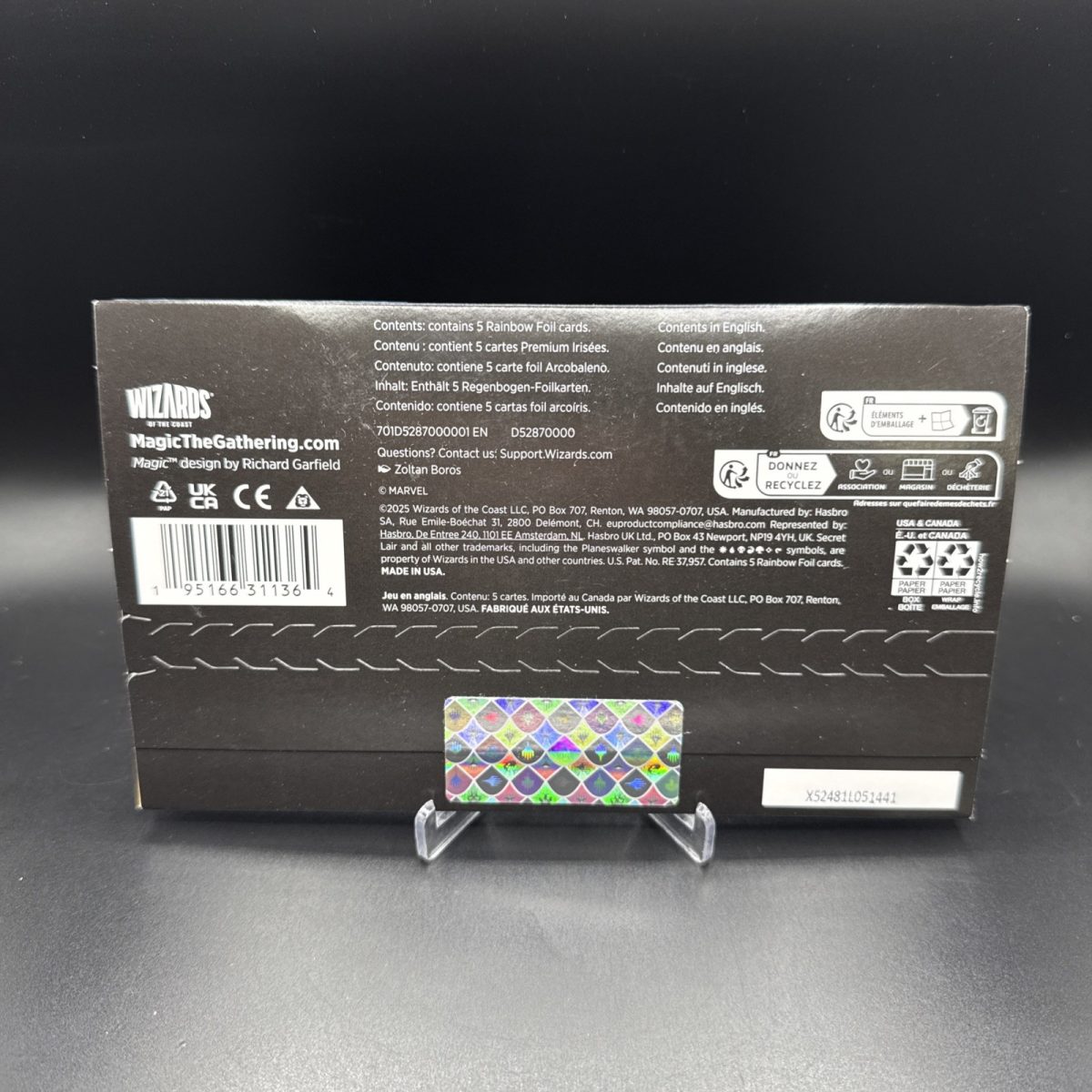 MTG Secret Lair x Marvel's Spider-Man: Daily Bugle Breaking News Rainbow Foil